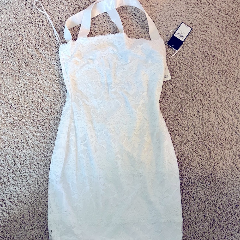 NWTGuess white lace dress